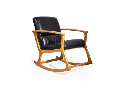 Modern Rocking Chairs Black Color Perfect Furniture for Living room new